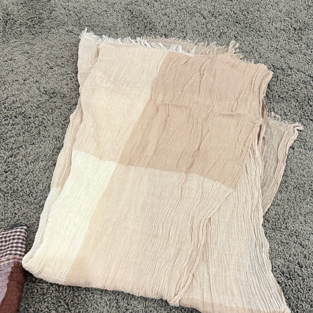 Multicolor Patchwork Scarf - image 4